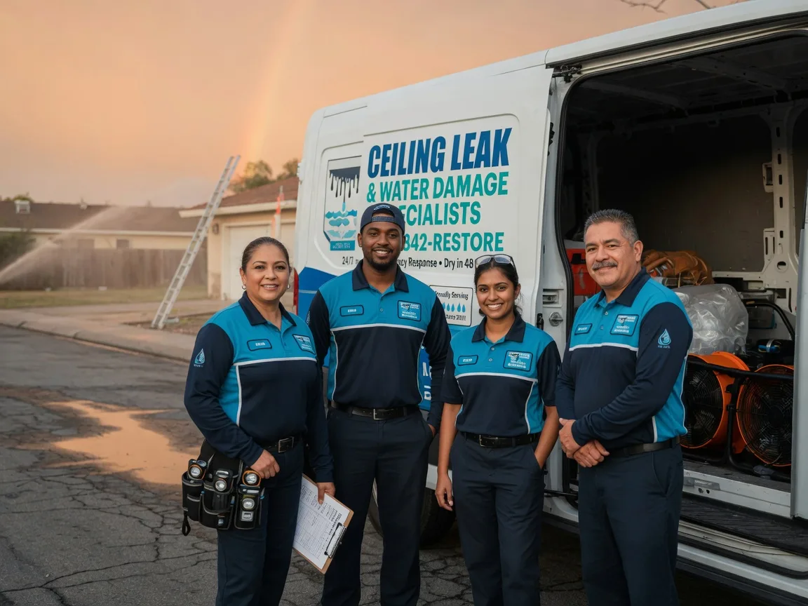 Ceiling Leak Cleanup company in Churchs Ferry, ND